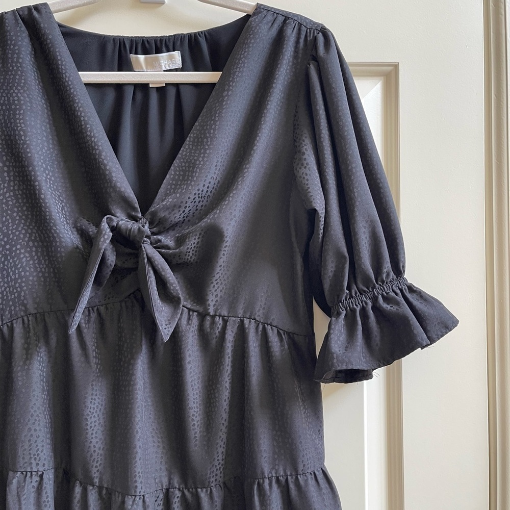 MICHAEL Michael Kors Tie Front Mini Dress - Picture 5 of 10